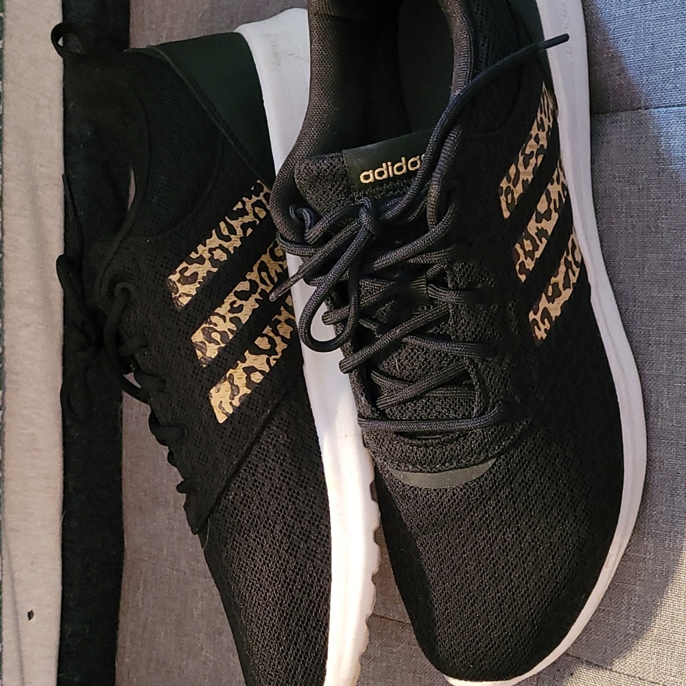Leopard Adidas Cloudfoam